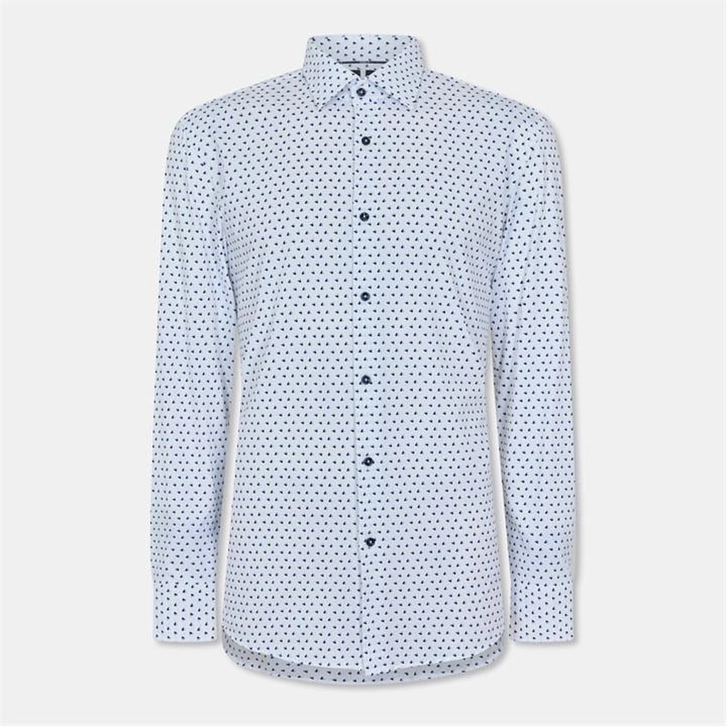 Hugo Boss P-Hank-Kent-C1-222 10262361 01 Oxford Shirt Mens - Blue